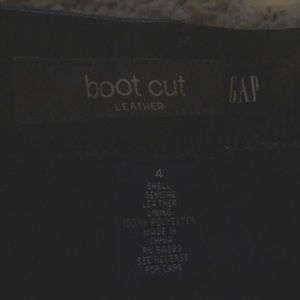 Gap Leather Pants